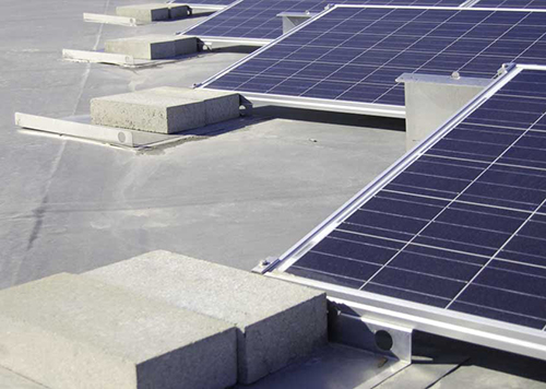 Solar Panel Ballast Block Concrete Block unit