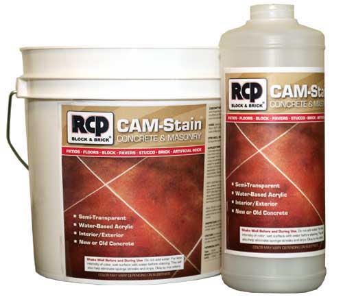 CAM Stain Water Based Concrete and Masonry Stain