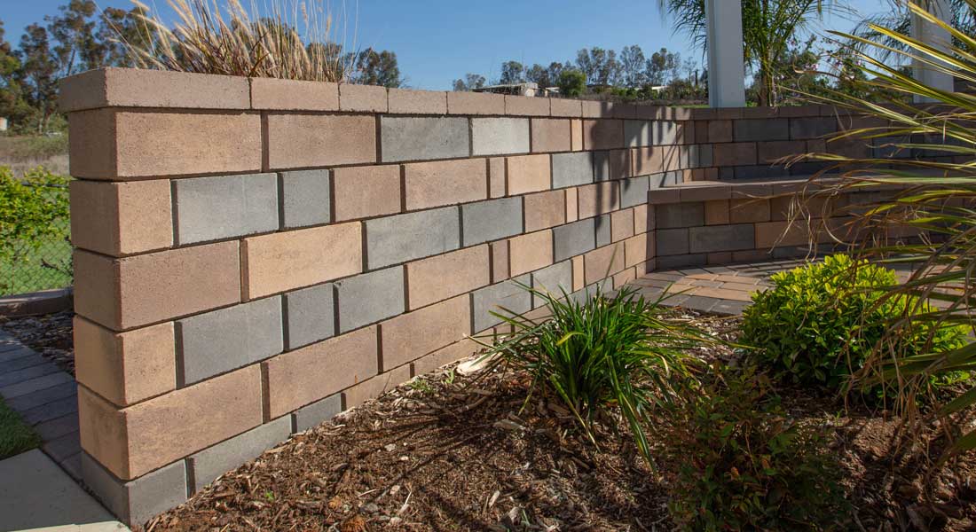 Keystone Retaining Wall Blocks Stonegate Contemporary Freestanding Wall