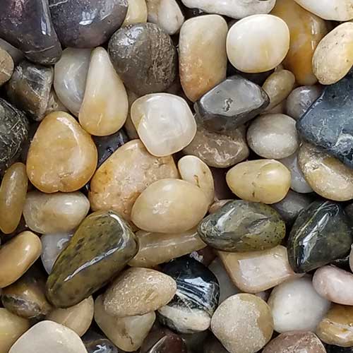 Polished Pebbles Mixed Large Rock