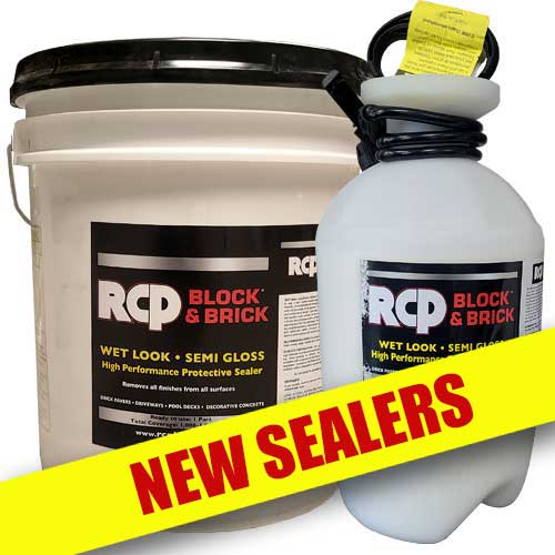 New RCP Paver Sealers