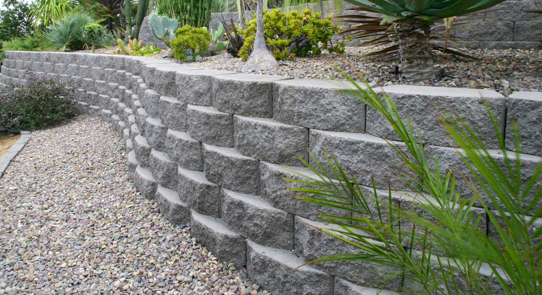 concrete retaining wall blocks