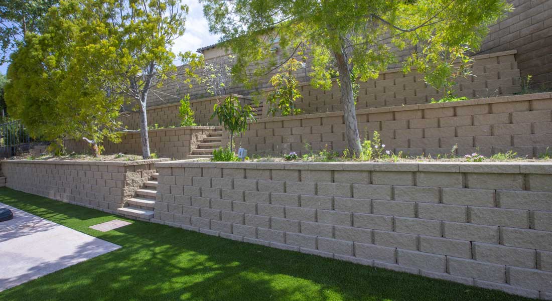 Bella Vista Retaining Wall Blocks Ridgestone Retaining Wall Tiered Wall